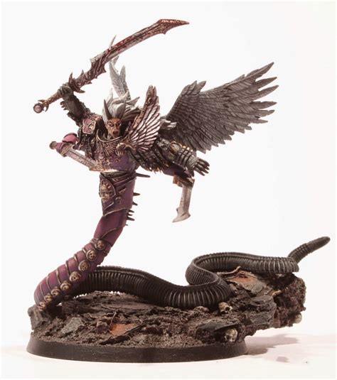 Красил сам Wh 40000 Fulgrim Horus Heresy Ересь Хоруса Slaanesh Miniatures Wh