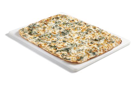 Spinach And Alfredo Thin Crust Flatbread Pizza Cicis Pizza