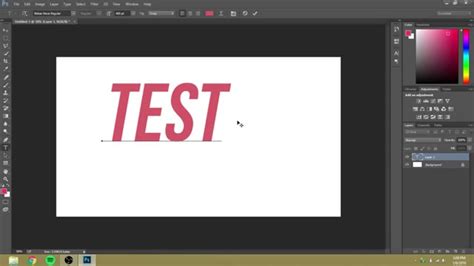 How To Rotate Text In Photoshop Youtube