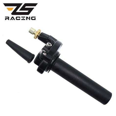 ZS Racing Poign Es D Acc L Rateur Torsad Es En Aluminium CNC Poign E D