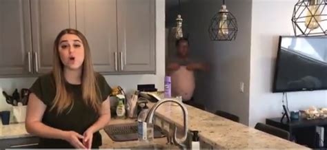 Dad Walks In Half Naked To Ruin Daughter S Report In Home Kitchen Funny Video ProtoThema English
