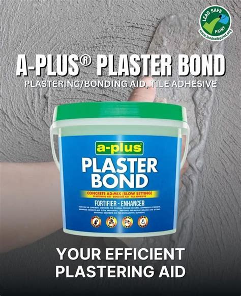 plasterbond aplus  plastering  bonding aid concrete addmix