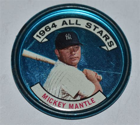 Vintage 1964 Topps Coin 131 Mickey Mantle All Star EBay