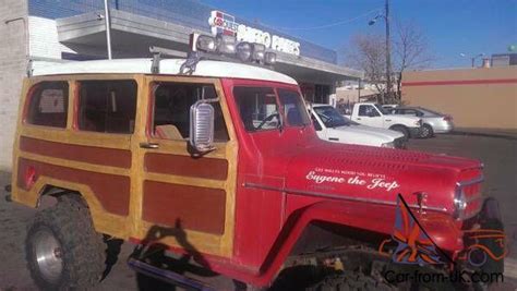 RARE 1953 Willy Woody Wagon CUSTOM 4x4