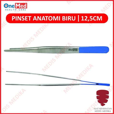 Jual Pinset Anatomis Biru Hand Tools Cm Onemed Peralatan P K