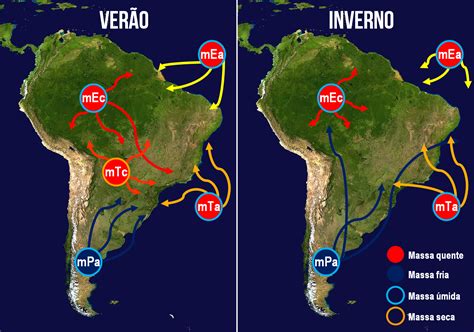 Climas Do Brasil Conjunto De Fichas