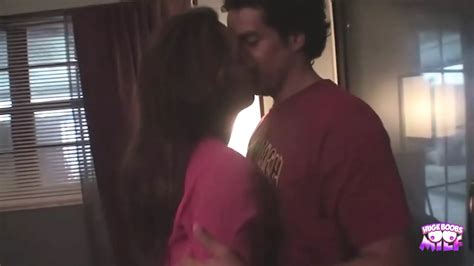 A Ravishing Brunette Honey Gets Caught Masturbating And Gets Banged