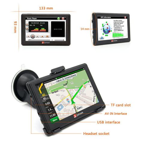 Junsun D S Car Gps Navigation With Touch Screen Gearvita