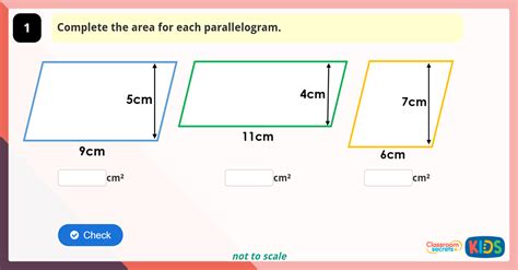 Year Area Of A Parallelogram Lesson Classroom Secrets Classroom