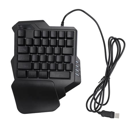 One Handed Gaming Keyboard 35 Keys Portable Gaming Keypad Backlight ...