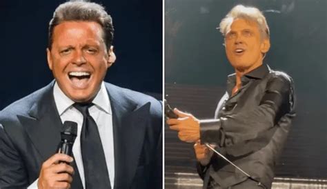 Luis Miguel Cantante Luce Irreconocible En Su Concierto En Buenos