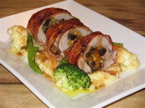 Rolled Pork Roast With Prune And Apricot Stuffing Recipe