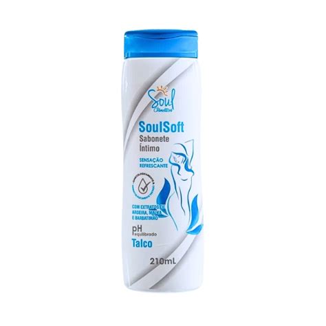 SABONETE INTIMO TALCO SOUL SOFT 200 ML Distribuidora Dos Cosmeticos