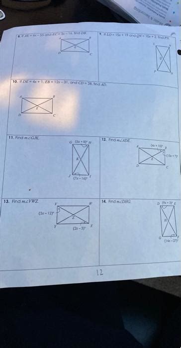 Solved Unit 7 Polygons Quadrilaterals Homework 6 Chegg