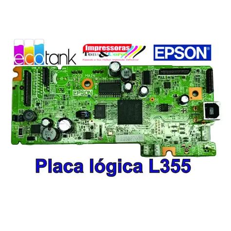 Impressoras Tons E Cores Placa Logica Epson Ecotank L355