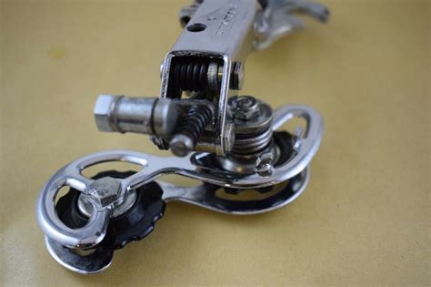 HURET ALLVIT 2nd Gen Rear Derailleur Short Max 28t Steel Chrome Nos