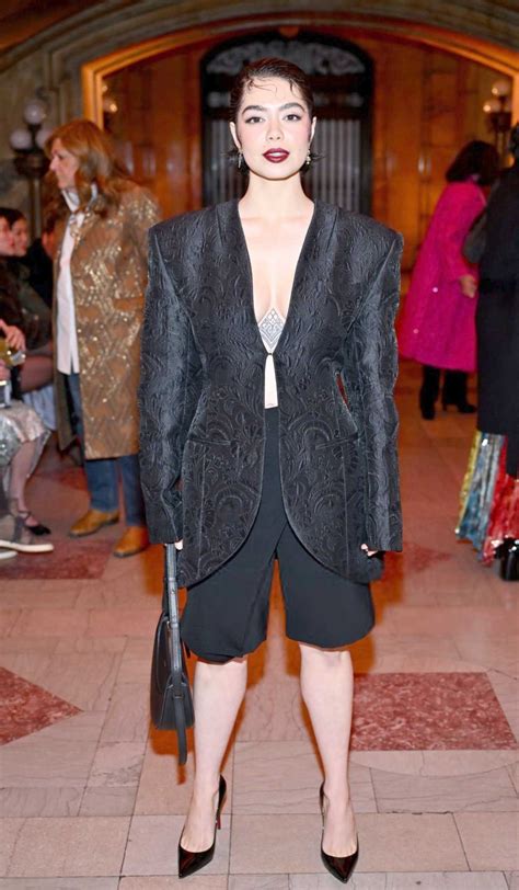 Auli’i Cravalho Attends the Prabal Gurung Fashion Show During 2025 NYFW