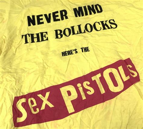 Lot Vintage Sex Pistols Albums Lp S T Shirt