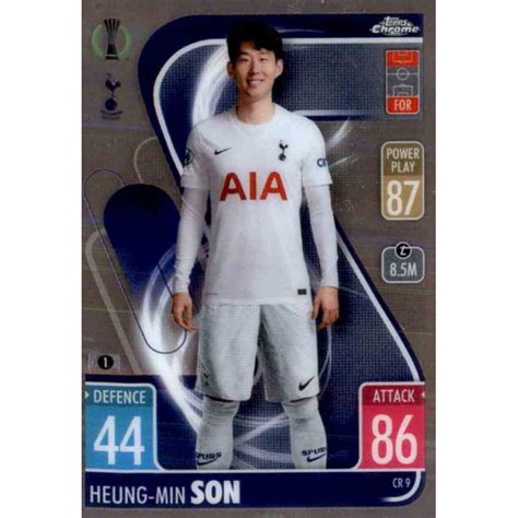 Comprar Online Heung Min Son Chrome Preview Topps Match Attax