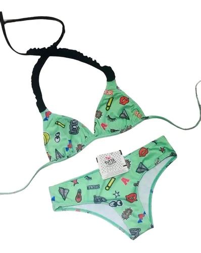 Traje De Baño Bikini Nenas Niñas Tutta La Frutta