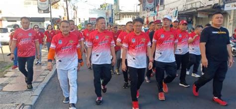 Jalan Sehat Dan Senam Sicita Massal Awali Rangkaian Kegiatan Hut Ri Ke