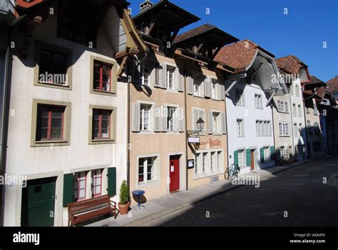 Old town Aarau Stock Photo - Alamy