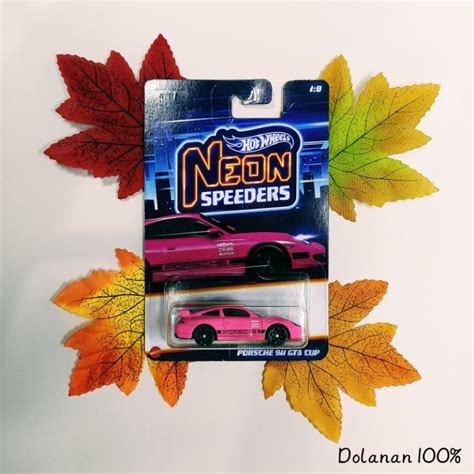 Jual Hot Wheels Porsche 911 GT3 Cup Pink Neon Speeders SNI Shopee Indonesia