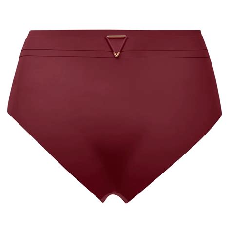 Belarex L A High Waist Panties Dark Red Panties Lingerie