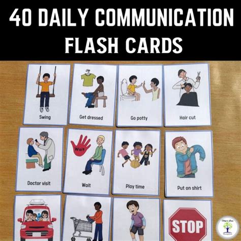 Flash Cards For Autism Resource For Teacher