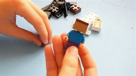 Собираем из Лего персонажей майнкрафта - YouTube