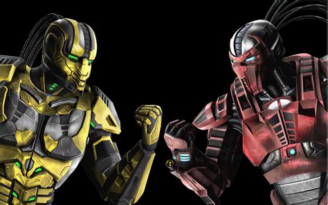 Image Cyrax VS Sektor Mortal Kombat Wikia