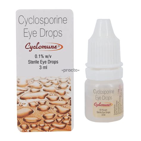 Cyclosporine Eye Drops Unveiling Their Side Effects