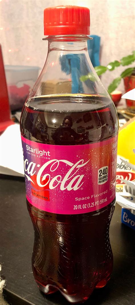 Coke Coca-Cola Starlight Limited Edition Space Flavor 20 Oz Bottle Can ...