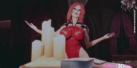 Redhead Wizard Having Sex With A Big Boobs Futanari Succubus In A 3D Animation Tnaflix