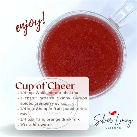 Cup of Cheer – Silver Lining Lessons