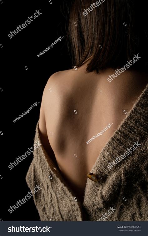 Back View Beautiful Half Naked Woman Stock Photo Edit Now