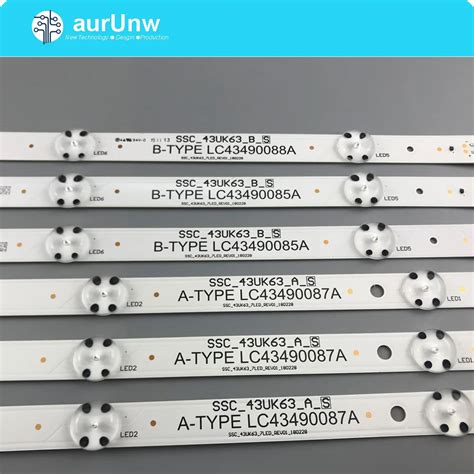 3-PCS-7LED-LED-backlight-strip-for-LG-43LJ5500-43UJ6300-43UJ634V ...