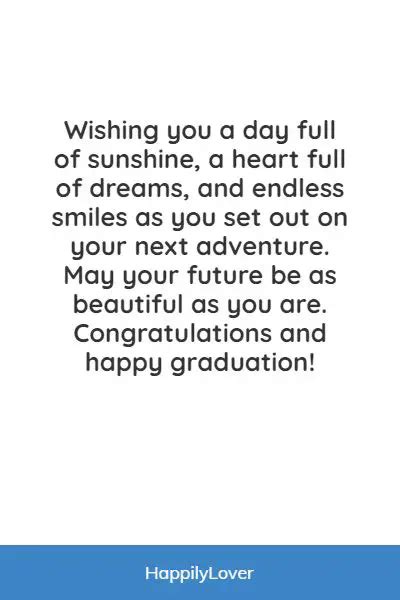 114+ Graduation Wishes & Messages For Congratulations - Happily Lover