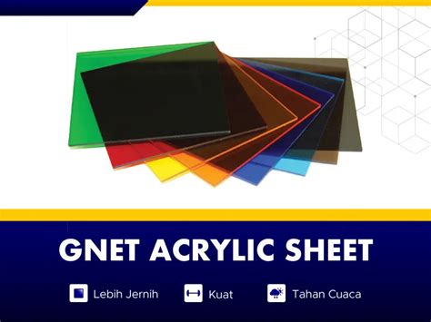 GNET Acrylic Sheet GNET Indonesia Solusi Bahan Bangunan GIAS Group