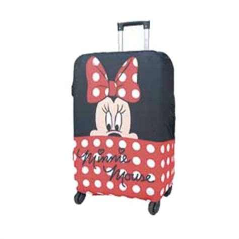 Capa Para Mala Disney Minnie Mouse Balls Tamanho G Vermelho