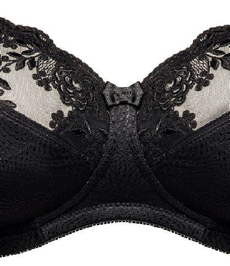 Bh Ohne B Gel Ella In Schwarz Von Ulla Lingerie F Minine Damenunterw Sche Xxl