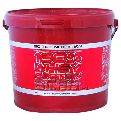 100 Whey Protein Professional Scitec 5000g [smaki Czekoladowe] • Sklep Bcaa Pl