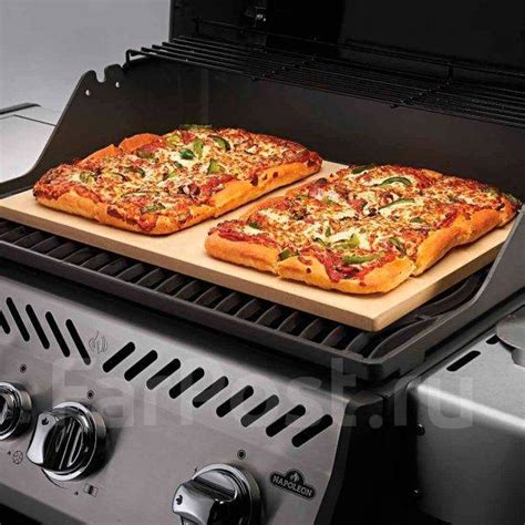 Камень для приготовления пиццы Napoleon прямоугольный, новый, в наличии ...