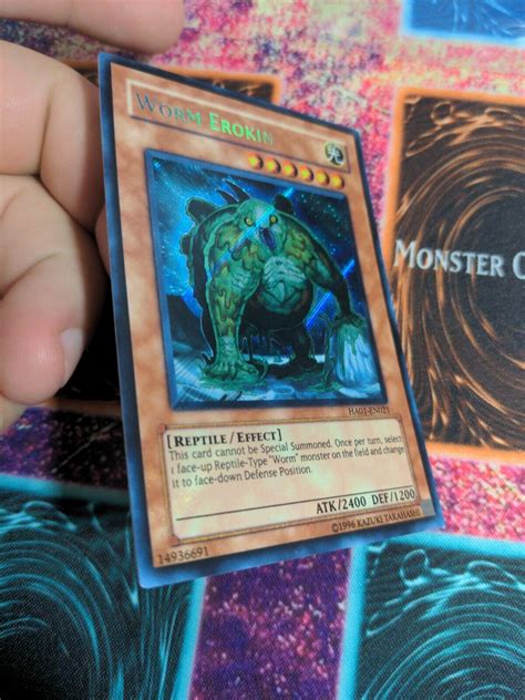 Yu Gi Oh Worm Erokin Ha En Unlimited Secret Rare Nm Ebay