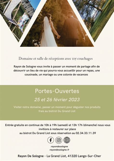 Portes Ouvertes Fevrier Domaine Rayon De Sologne