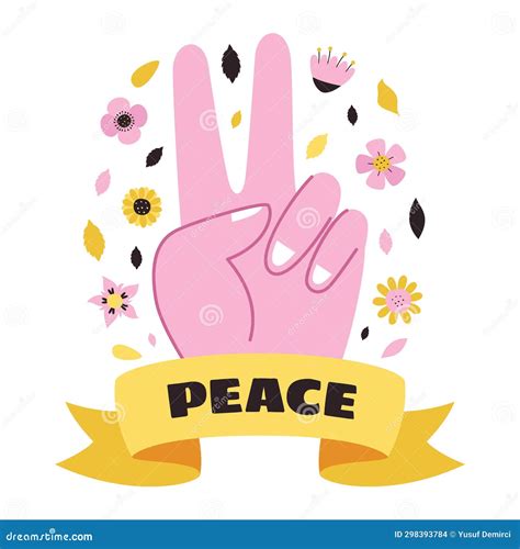 drawing peace sign 2