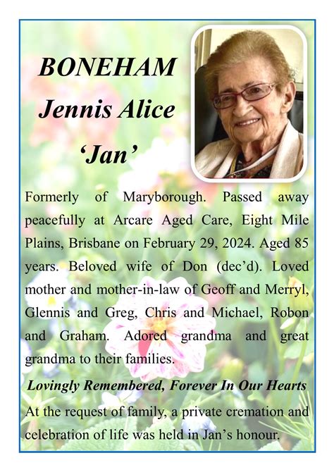 Honolulu Death Notices and Funeral Service Information