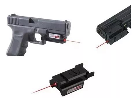 Laser Rojo Red Dot Picatinny Tactico Riel Gotcha Airsoft Envío Gratis