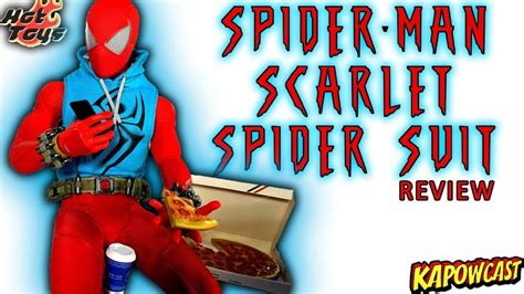 Hot Toys Spider Man Scarlet Spider Review Scarlet Spider Spiderman Hot Toys