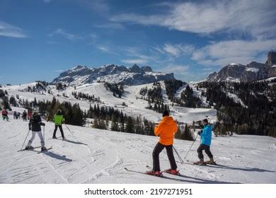 Canazei Italy 03282022 Dolomites Most Beautiful Stock Photo 2197271951 ...